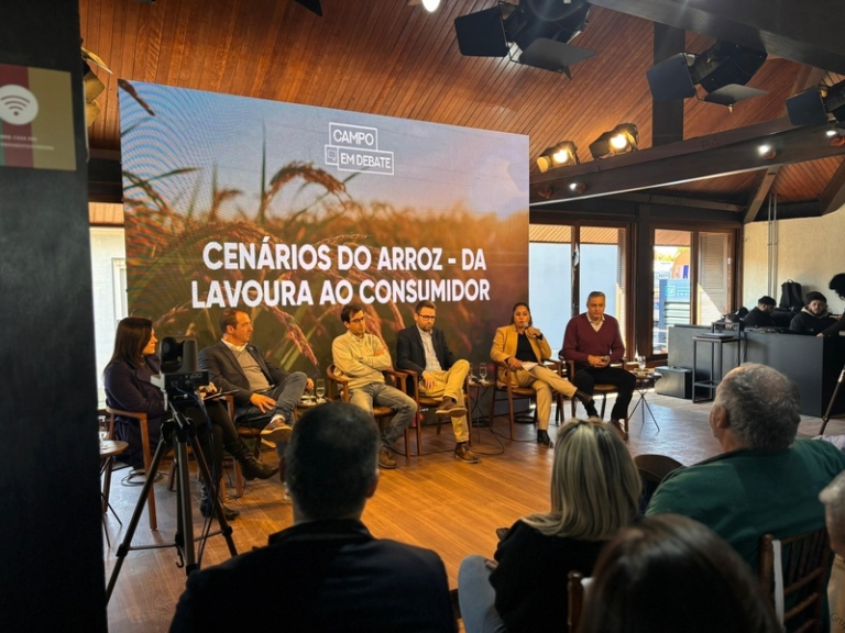 Abiarroz participa de painel sobre os cenários do arroz na 47ª Expointer